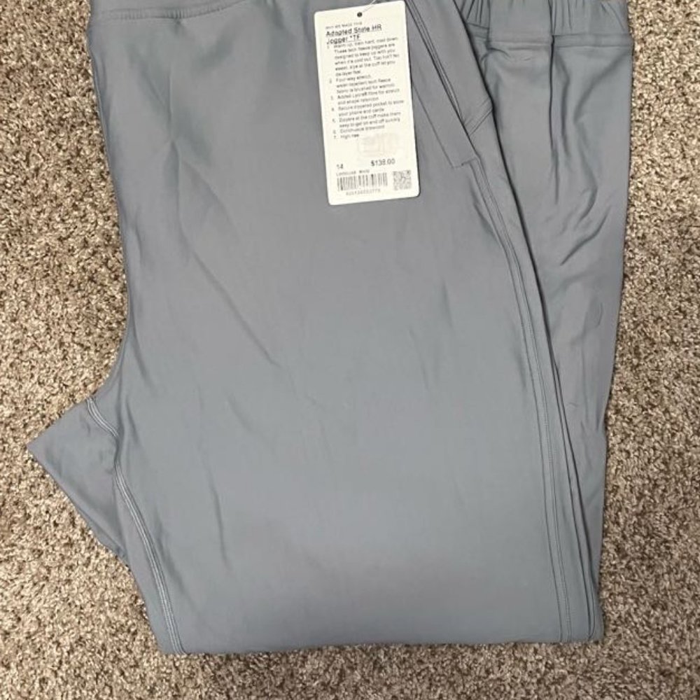 Essential Affinity Mid Rise Jogger - Silver Drop - Picture 3 of 13